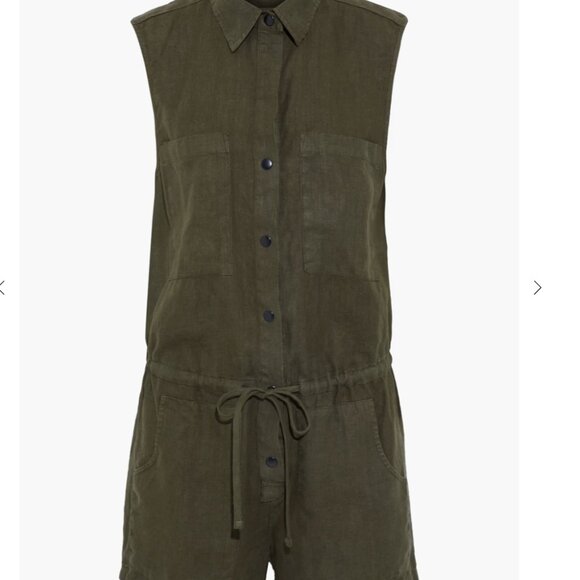 Enza Costa Hemp Romper - Small - NWOT - Picture 4 of 5